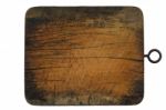 Wood Block Isolated Stock Photo