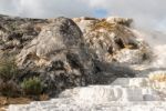 Mammoth Hot Springs Stock Photo