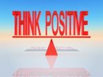 Think Positive Stock Photo