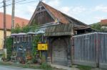 Sibiel, Transylvania/romania - September 16 : Strange House In S Stock Photo