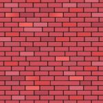 Brick Wall Indicates Blank Space And Background Stock Photo