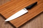 Kitchen Knife Stock Photo