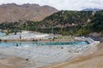 Benmore Power Station Lake Aviemore Stock Photo