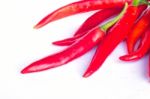 Red Hot Chili Stock Photo