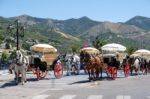 Mijas, Andalucia/spain - July 3 : Horse And Carriage In Mijas An Stock Photo