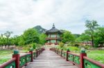 Gyeongbokgung Palace In South Korea Stock Photo