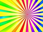 Colourful Dizzy Striped Tunnel Background Shows Dizzy Illustrati Stock Photo