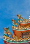 Dragon Chinese In Thailand Country Stock Photo