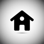 House Icon.  Illustration Stock Photo