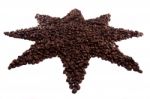 Roasted Beans Of Coffee Stock Photo