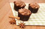 Chocolate Cupcakes Stock Photo