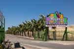 Entrance To Murray Family Farms In Bakersfield California Stock Photo