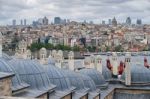 Istanbul, Turkey - May 28 : Exterior View Of The Suleymaniye Mosque In Istanbul Turkey On May 28, 2018] Stock Photo