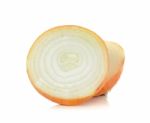 Onion Isolated On The White Background Stock Photo