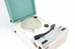 Classic Turntable Stock Photo