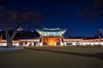 Hwaseong Fortress In Suwon,korea Stock Photo