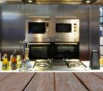 Kitchen Room Interior Stock Photo