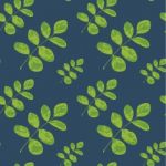 Seamless Pattern Of Leaf Stock Photo