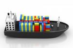 Container Ship Stock Photo