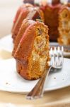 Chestnut Cake Bread Dessert Stock Photo