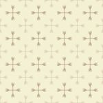 Seamless Outline Snow Pattern Stock Photo