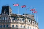 Skyline Of The Grand Buildings 1 - 5 The Strand London Stock Photo