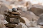 Stacking Stones Stock Photo