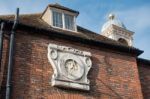 Old Sundial On A Building In Rye East Sussex Stock Photo