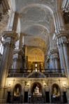 Malaga, Andalucia/spain - July 5 : Interior View Of The Cathedra Stock Photo