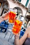 Spritz Stock Photo