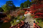 Daigoji Temple At Autumn, Kyoto Stock Photo