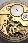 Watch Mechanism Stock Photo