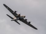 Memphis Belle Boeing B 17 Sally B Bomber Flying Over Biggin Hill Stock Photo