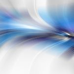 Blue Curved Abstract Background Stock Photo