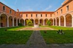 Venice Italy Scuola Dei Carmini Stock Photo