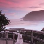 Maingon Bay At Dusk Stock Photo