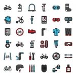 Bicycle Accessories Stock Photo