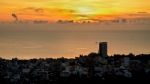 View Hua Hin City At Sunrise Stock Photo