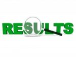 Results Word Shows Score Result Or Achievement Stock Photo