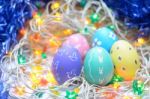 Easter Eggs Stock Photo