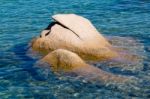 Rocks At Porto Cervo Stock Photo