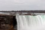 Beautiful View On The Niagara Waterfall Stock Photo