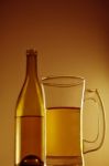 White Wine Stock Photo