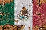 Grunge Flag Of Mexico Stock Photo