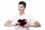 Take My Heart, Dear Valentine ! Stock Photo