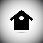 House Icon.  Illustration Stock Photo