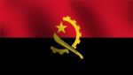 Flag Of Angola -  Illustration Stock Photo