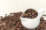 Roasted Coffee Beans Stock Photo