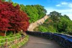 Namhansanseong Fortress In South Korea, Unesco World Heritage Site Stock Photo