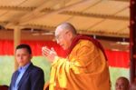 Leh, India-august 5, 2012 - His Holiness The 14th Dalai Lama Stock Photo